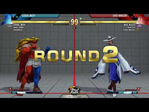 r/SF O.L. - CoolBoy (Urien) vs DeeAncer (Fang)