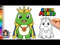How To Draw Wart From Super Mario Bros 2 Easy Drawing Tutorial