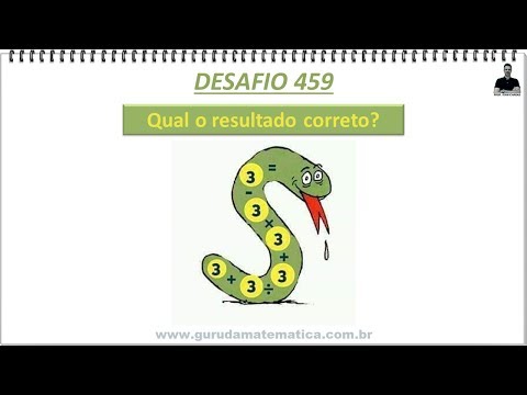 DESAFIO 459 - QUAL O RESULTADO CORRETO? (www.gurudamatematica.com.br)