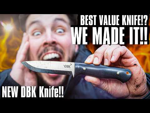 Unser NEUES Messer ist da! DBK Bushfriend 2000, das beste Preis-Leistungs-Verhältnis aller Zeiten!?