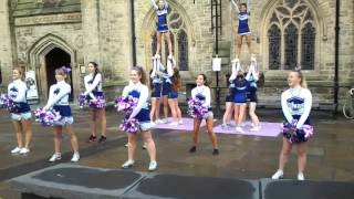 preview picture of video 'Cheerleading at Durham one billion rising'
