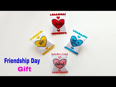 DIY Friendship Day Gifts / Handmade Friendship day chocolate candy gift / Friendship day craft