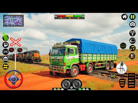 Indian Cargo Truck Simulator | Lorry Offroad Transport Driving 3D - Android GamePlay
