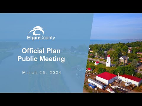 Official Plan Public Meeting - March 26, 2024