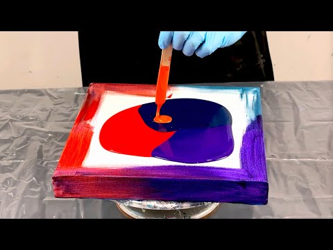 UNREAL~Triple Base Coat Blowout using Cell Activator and Acrylic Paints~331