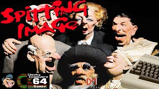 SPITTING IMAGE – Commodore 64 (1988) | Domark's Satirical Beat-'Em-Up