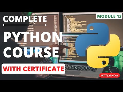 Module 13 Python Course With Certification Python