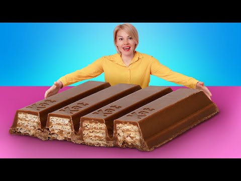 Giant Food Challenge / Making the World's Biggest Kit Kat