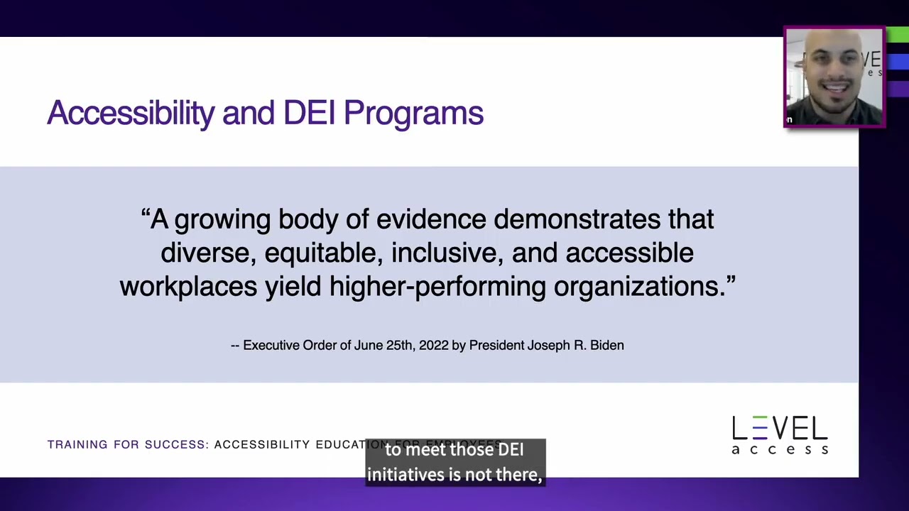 Training For Success: Accessibility Education For Employees