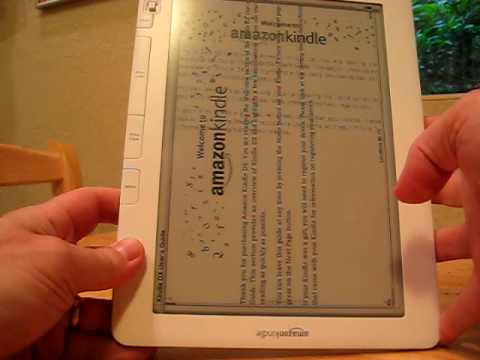Kindle DX - a quick spin