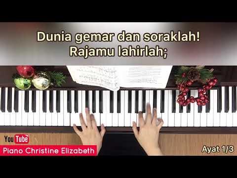 Dunia Gemar dan Soraklah - KPPK 88 (dengan lirik) - Hymn Natal