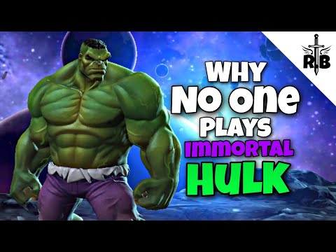 This is Why No One Plays Immortal Hulk in Marvel Contest Of Champions || Mcoc Champion Review