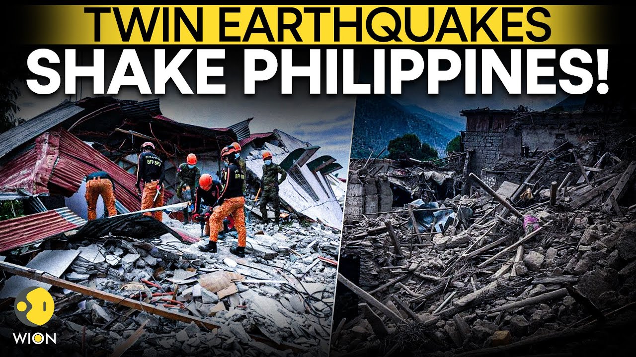 Philippines Earthquake LIVE: Twin Earthquakes Hit Southern Philippines, At Least 8 Killed | WION