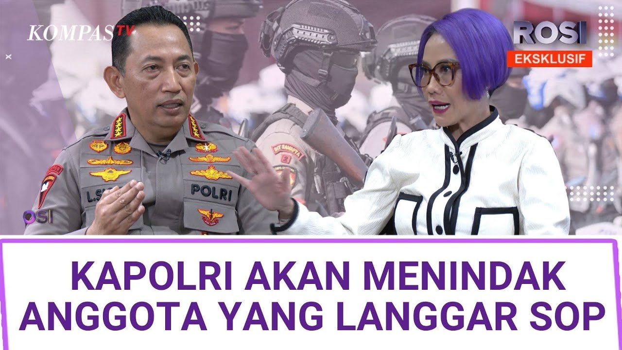 Kapolri Jawab Desakan Publik soal Hentikan Kekerasan Polisi dan Berpihak pada Rakyat | ROSI