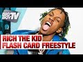 Rich The Kid & Big Boy Go Back And Forth in Flash Card Freestyle