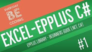How To Create Excel File Using Epplus .NET Library - Part One