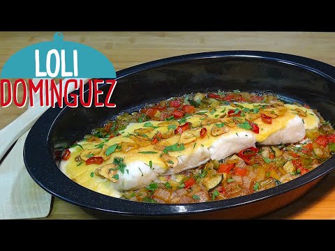 BACALAO AL HORNO - Receta fácil, rápida y deliciosa -Tutorial. Loli Domínguez