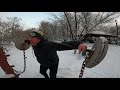 Outdoor Gym Ukraine - Snow Workout - Bodybuilding Podcast