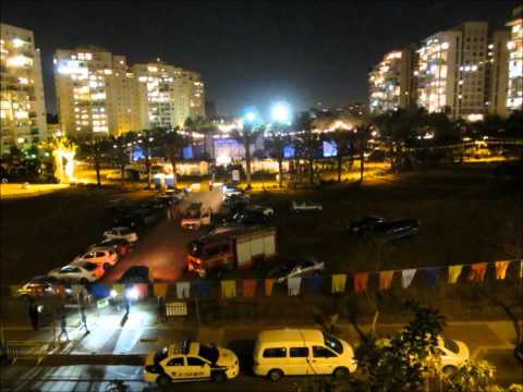 Yom Ha'atzmaut 2012 in Kiryat Ono - Time lapse
