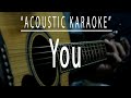 You - Acoustic karaoke (Basil Valdez)