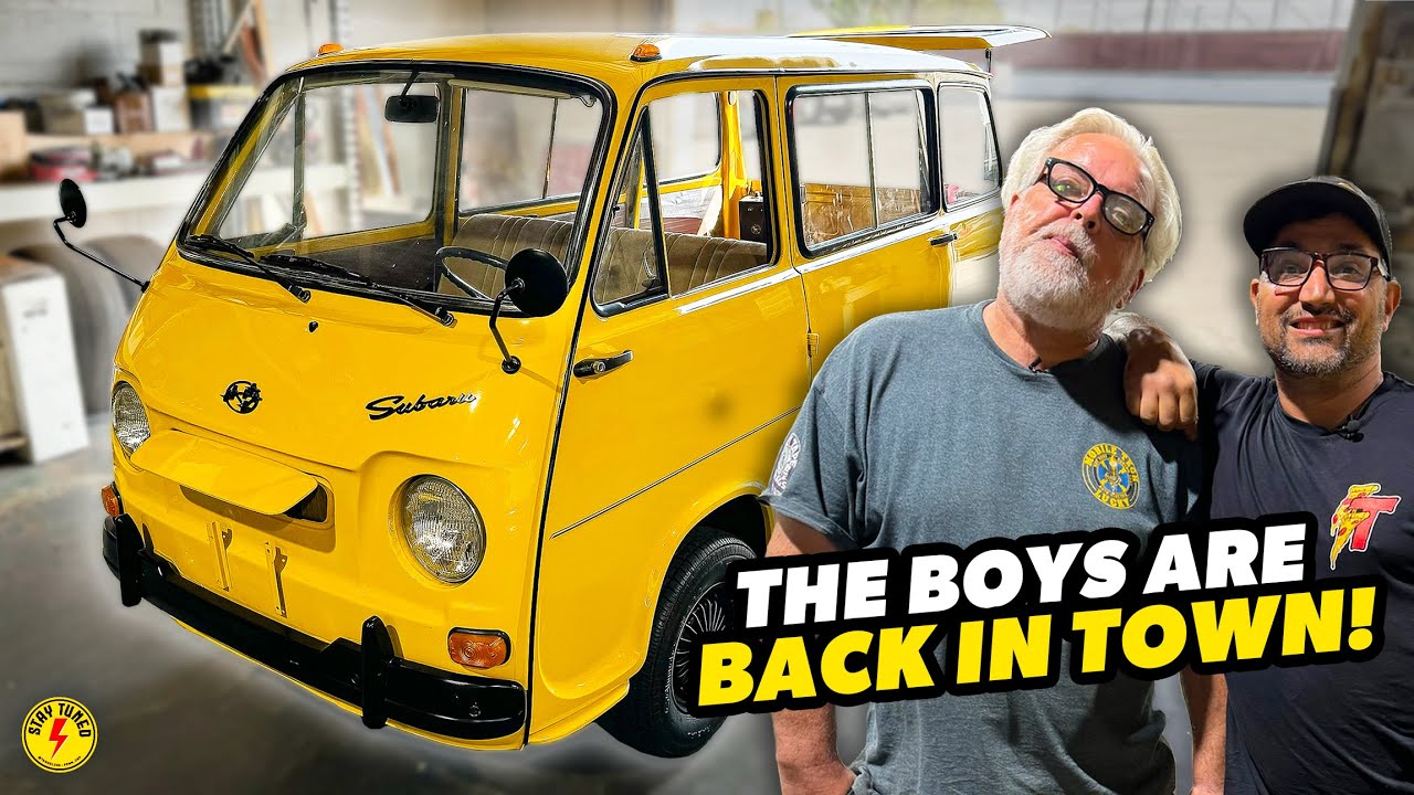 Tony and Lucky REUNITE to Save Tosh's Classic 1970 Subaru Van!
