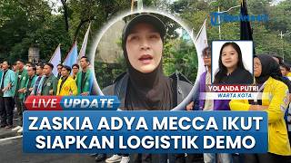 Zaskia Adya Mecca Turun ke Jalan Ikut Demo, Siapkan Logistik Gratis Bagi Peserta Aksi di Bundaran HI
