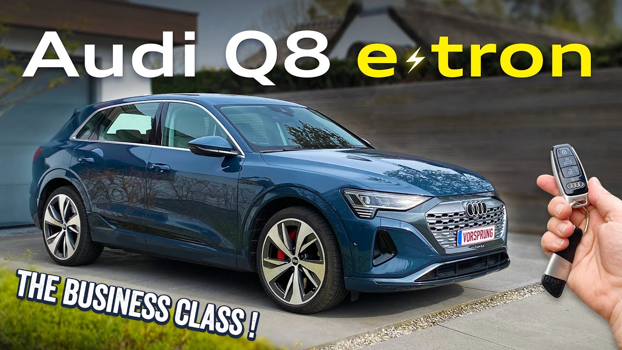 Audi Q8 e-tron (408 hp) | POV drive & walkaround