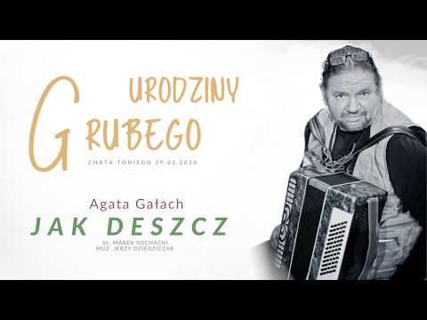 Agata Gałach - Jak deszcz - nagranie z koncertu "Urodziny Grubego 2020" - Chata Toniego