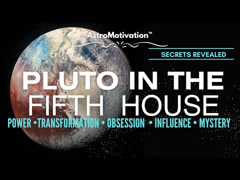 Pluto in the 5th House | Transforms and Inspires others Through their Creativity! #astrology