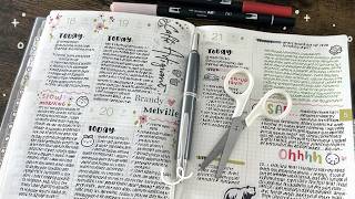 Modifying My Journal For Abnormal Days 😙✂️ Hobonichi Cousin