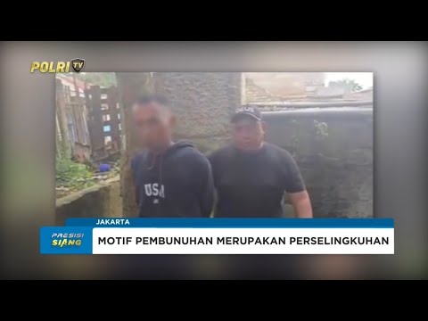 JATANRAS POLDA METRO JAYA MENGAMANKAN PELAKU PEMBUNUHAN DI CIRACAS