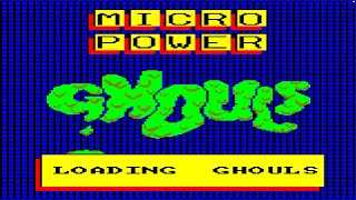 [Amstrad CPC] Ghouls - Longplay