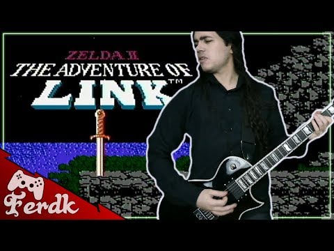 ZELDA II: The Adventure of Link - "Battle Theme"【Metal Guitar Cover】 by Ferdk