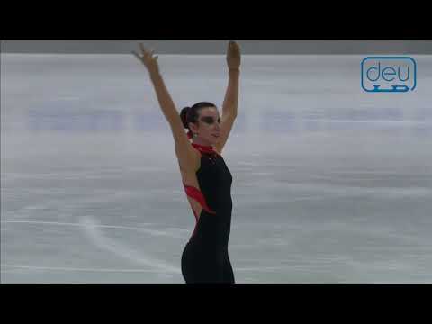 Anastasiia OLKHOVA. Oberstdorf 2018. Silver Ladies I - Artistic. 8 place