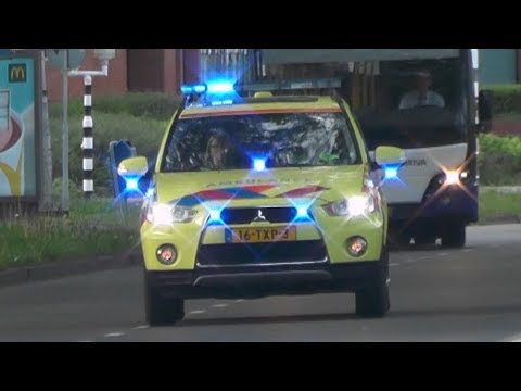 A1, Mitsubishi Outlander Rapid Responder 02-344 Leeuwarden naar melding