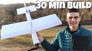 How to Build a Super Simple RC Airplane for Beginners