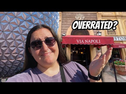 DINING AT EVERY RESTAURANT IN EPCOT'S WORLD SHOWCASE- VIA NAPOLI REVIEW
