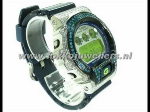 Diamanten / Swarovski / Gouden / Zilveren G Shock horloges @ Fokkojuweliers.nl