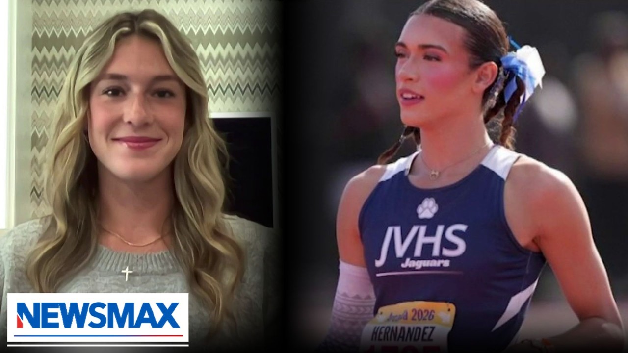 Track star speaks out ahead of competition with trans athlete