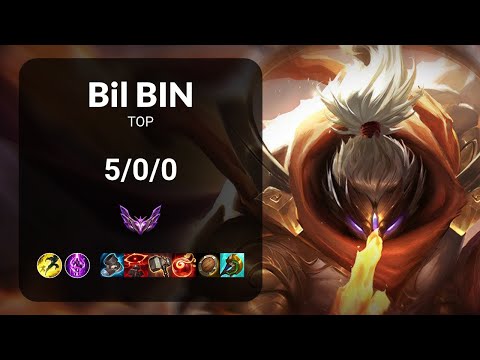Bil Bin Jax vs Renekton TOP - KR  Patch 13.15