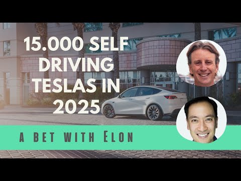 100% Tesla FSD! We made a BET with Elon, no JOKE! MisterGreen talks Full Self-Driving & Robotaxi
