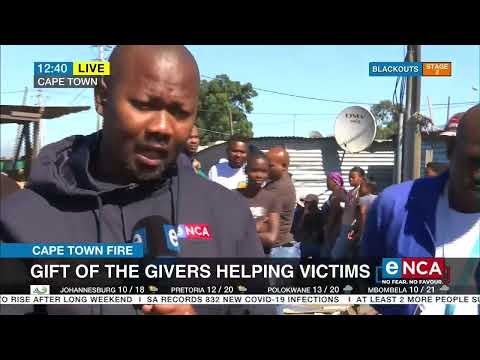 Gift of the givers helping victims