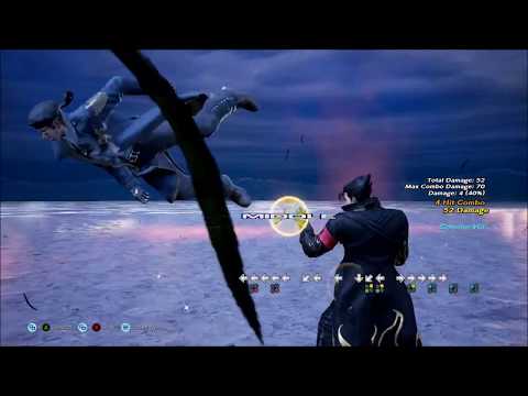 Easy 70 Damage (CH)f4 Combo Guide for Jin Kazama.