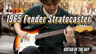 Video thumbnail for Fender 1965 Stratocaster Sunburst | Guitar of the Day by Normans Rare Guitars