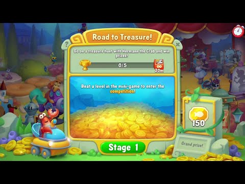 @Fishdom Got 8th Rank in Ruby League. Level 5688. Road to Treasure Started.