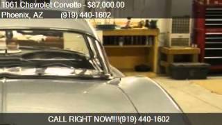 1961 Chevrolet Corvette Fuelie for sale in Phoenix, AZ 85033