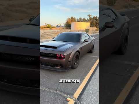 Why Dodge Hellcat Sounds Like a JET #cars #dodge #shorts
