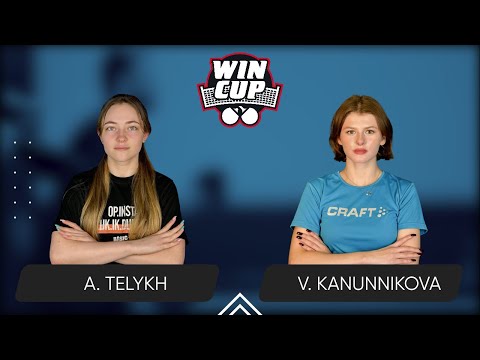 08:45 Anastasiia Telykh - Vasylysa Kanunnikova 23.09.2025 WINCUP Women Star. TABLE 2