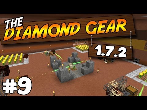 The Diamond Gear 1.7.2 - Part 9 - Botania Automated Wood, Charcoal And Ore Gen