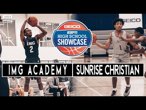 IMG Academy (FL) vs Sunrise Christian (KS) - The St James NIBC - ESPN Broadcast Highlights
